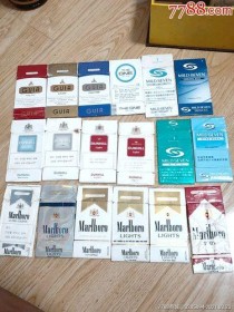 中国市场上流行的外国烟品牌一览