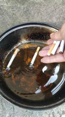 香烟放锅里会怎么样,香烟放置