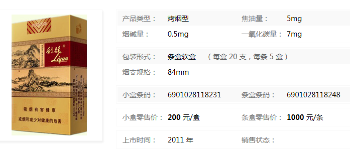 揭秘低价利群（富春山居）香烟货源的真相